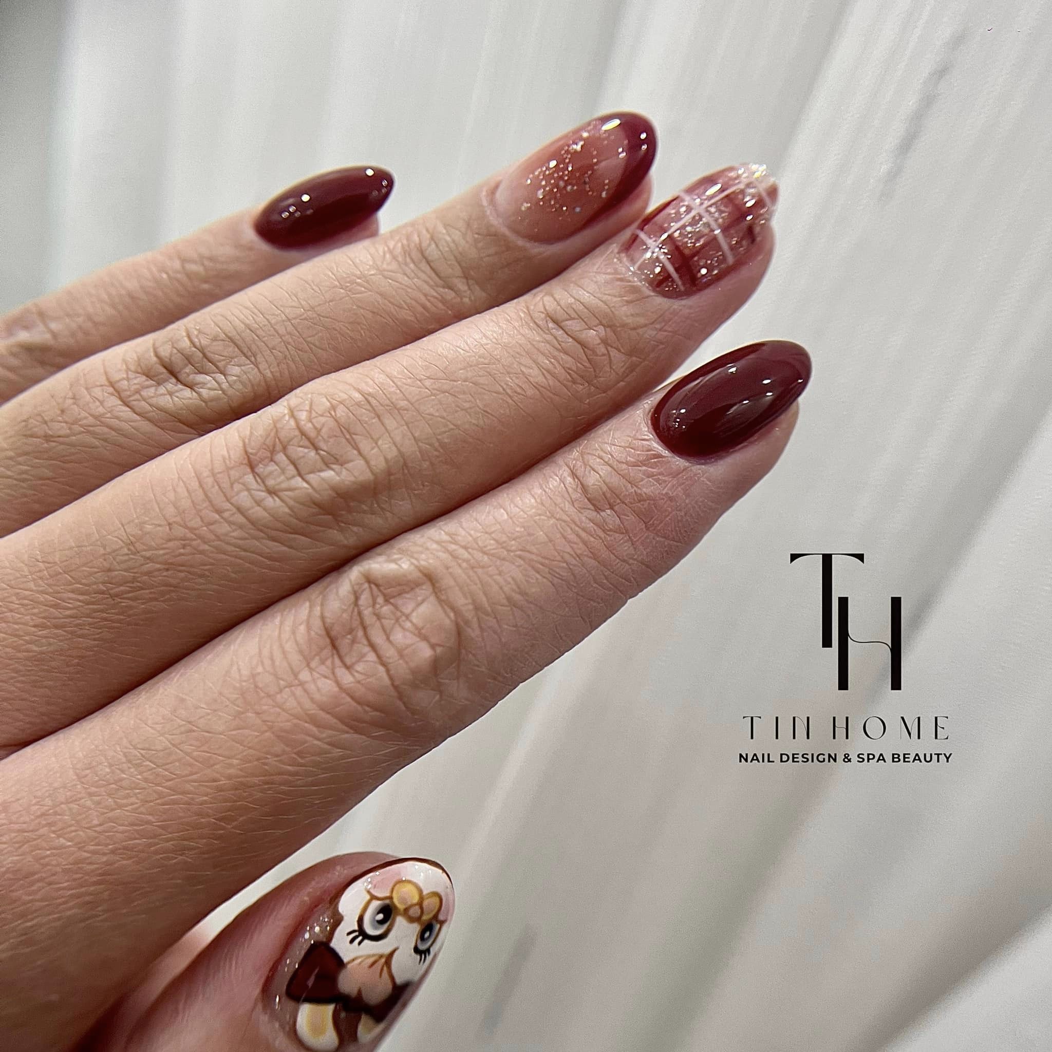 Mẫu nail TinHome 8