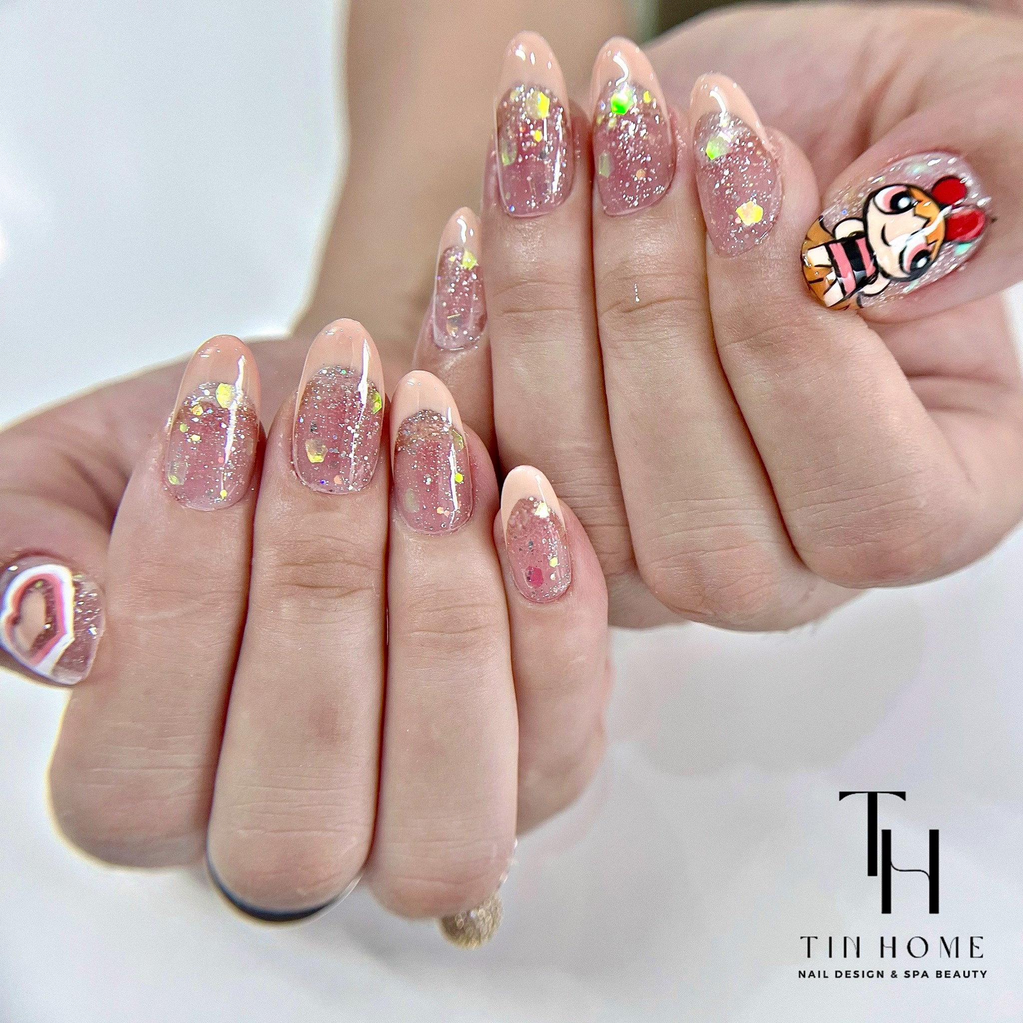 Mẫu nail TinHome 12